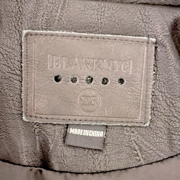 BLANKNYC Faux Leather Moto Jacket - Picture 5 of 7